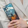 Beautiful Mountain Forest Nature Cell Phone Case for Samsung Galaxy S26 Ultra S25 S24 S23 S22 S21 S20 Note10 Cover