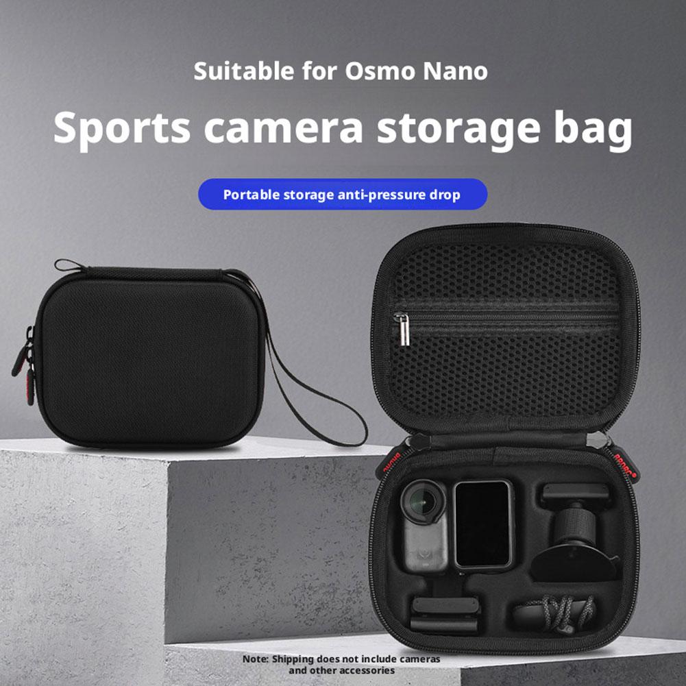 Portable Storage Bag For Insta 360 Go Ultra Nylon Pressure Resistant, Anti Drop, And Shockproof Sports Camera Accessories
