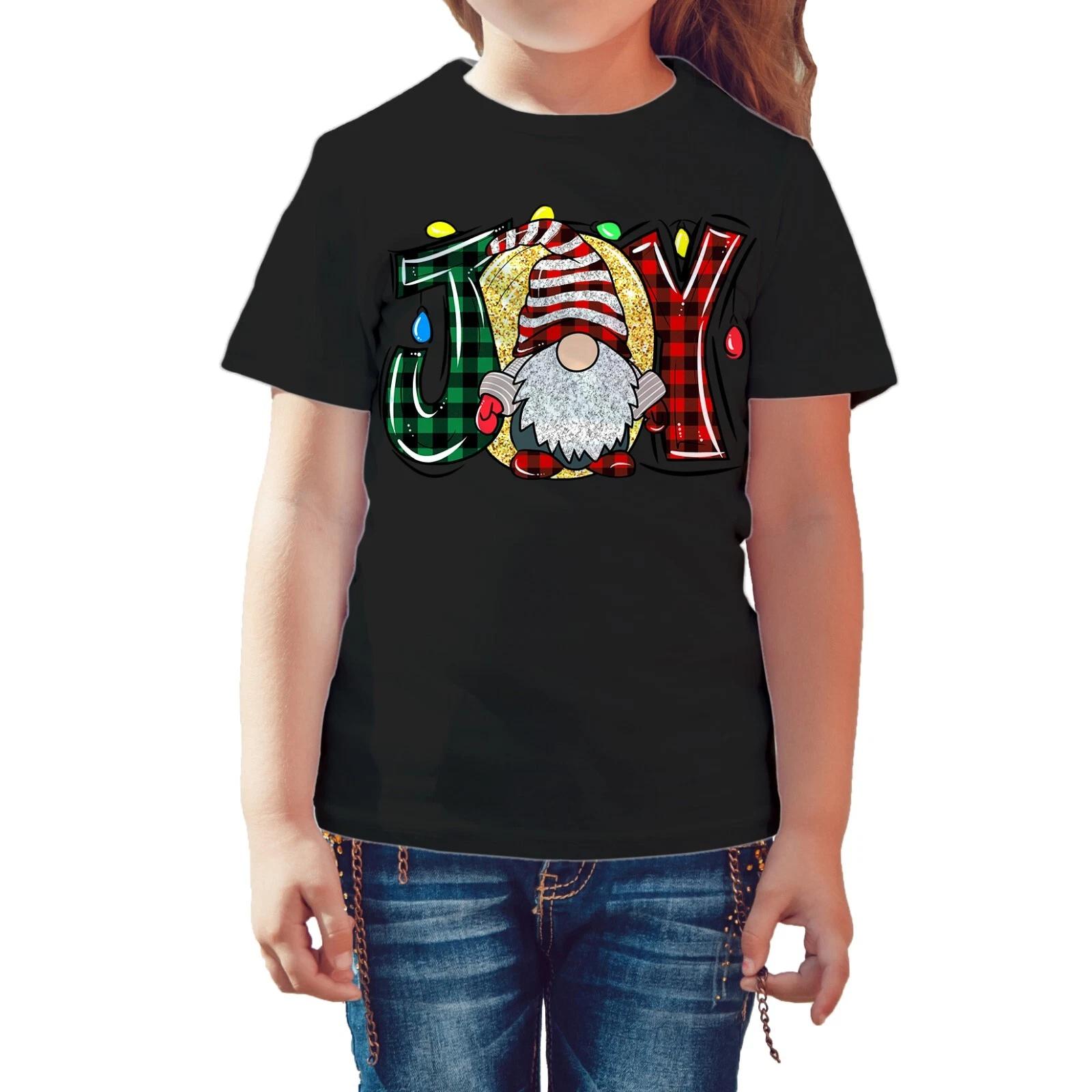 

Christmas Gnome Joy Sparkle Meme Traditional Xmas Family Fun Official Kids Tees 160