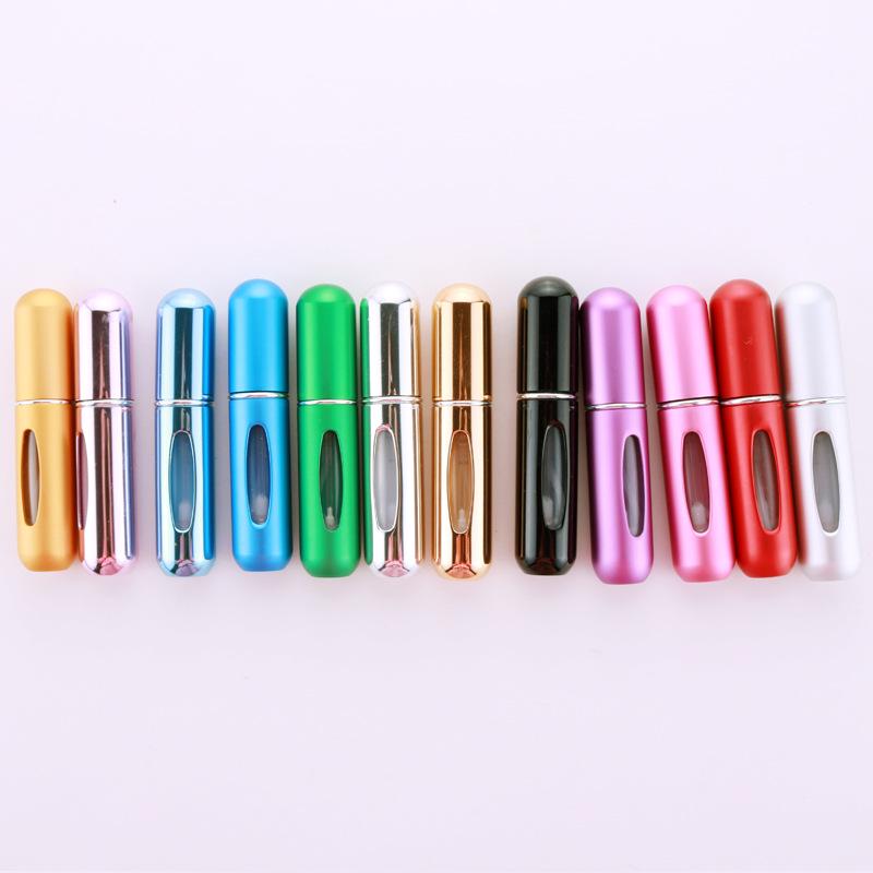 5ml Bottom-Fill Perfume Spray Bottle with Plastic Inner Tank for Cosmetic Toner Dispenser