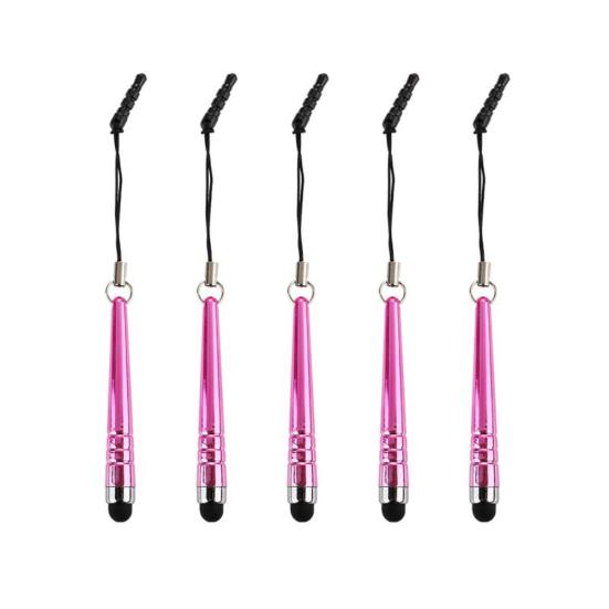 5/10 ks Kapacitní dotykové pero odolné proti prachu pro psaní Mini stylus pro telefony Tablet