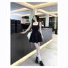 Suspender dress women's summer drape feeling high-end temperament exquisite short skirt design sense niche suspender dress