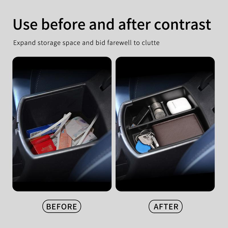 For 21-25 Hyundai I30/i30N Armrest Box Storage Box To Store Automotive Supplies