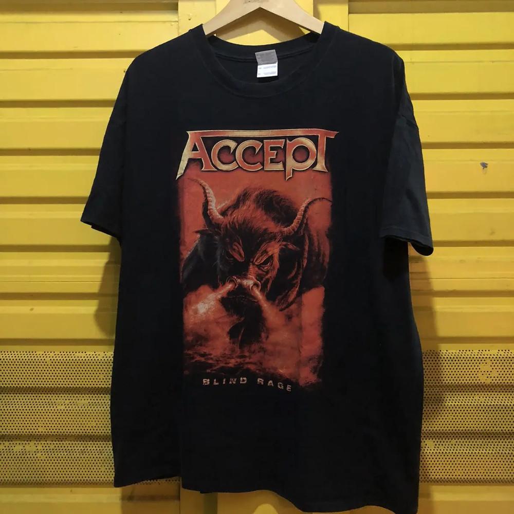 Accept Blind Rage Japan Shirt Unisex Concert S-5XL LO430 Unisex T-Shirt XXXXL
