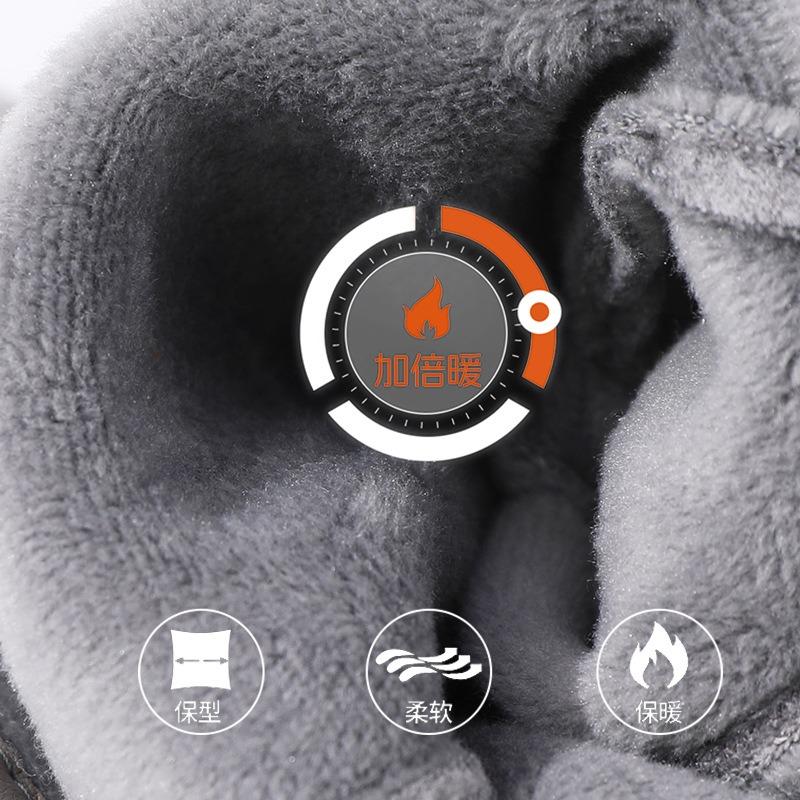 New winter warm German velvet gloves women's cold-proof gloves men's outdoor skiing and riding gloves women