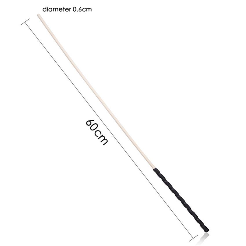 60Cm Rattan Spanking Cane Whip  Impact Play  Canes