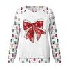 Women's Casual Fashion Graphic Printed Vintage Casual Print Long Sleeve O-Neck Pullover Top Blouse