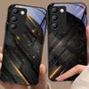 Meteor Golden Bead For Y72 33S 11 03 36 96 Lite 35 16 Iqoo 12 V40 SE 5G 29 40 21 30 X80 Pro Vivo Tempered Glass Phone Case Black
