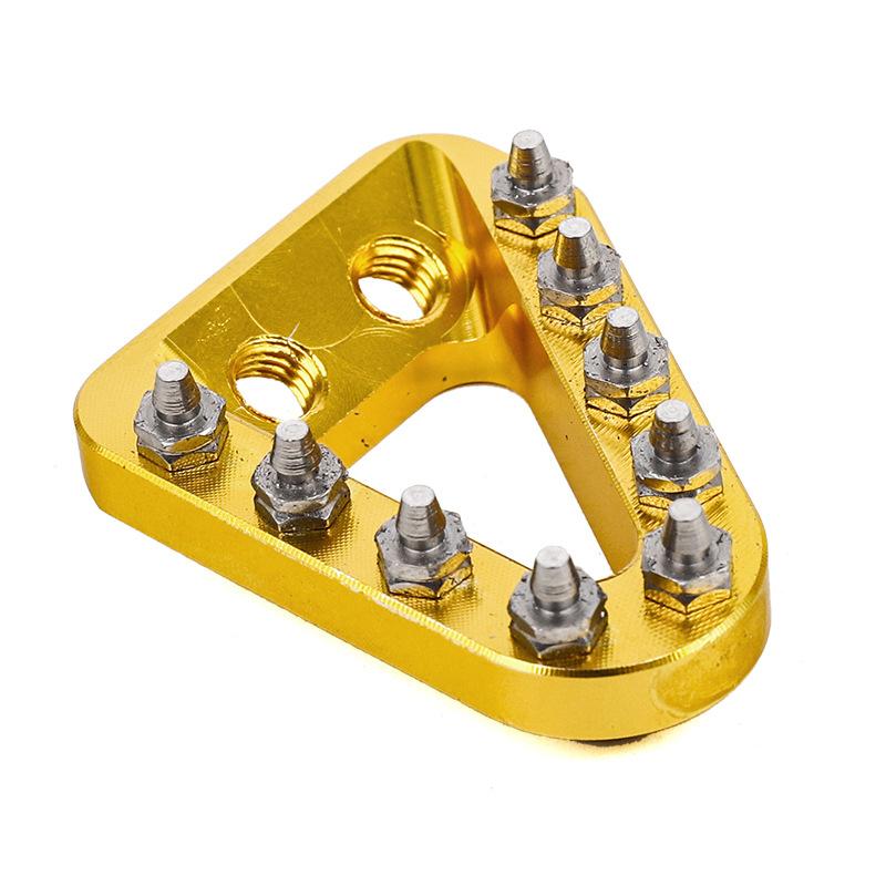 Motorcycle Cnc Rear Brake Pedal Step Plate Tip For Exc Xcw Excf 125-530 Tc Te Fe 2008- 2016 Mx Motocross Access