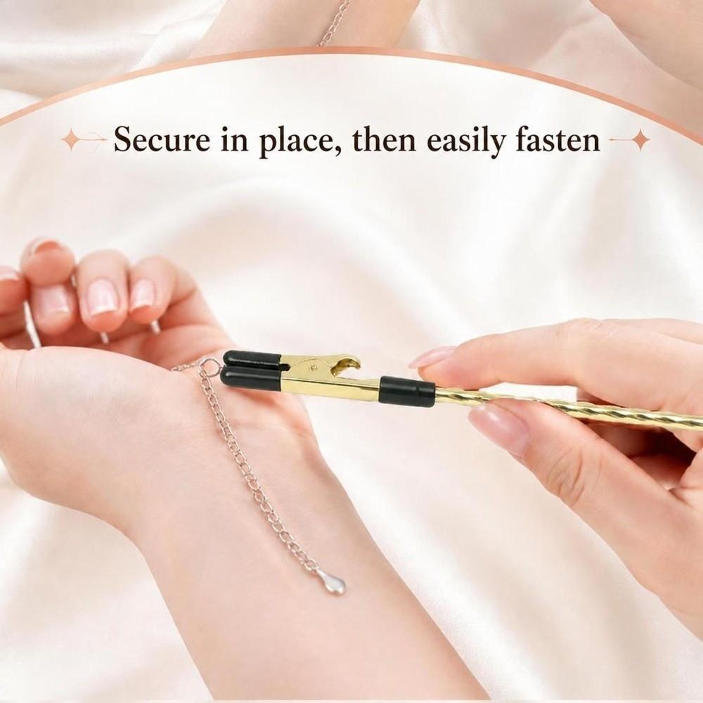 1Pc Metal Bracelet Fastening Tool Twisted Jewelry Wearing Helper DIY Jewelry Wearing Helper