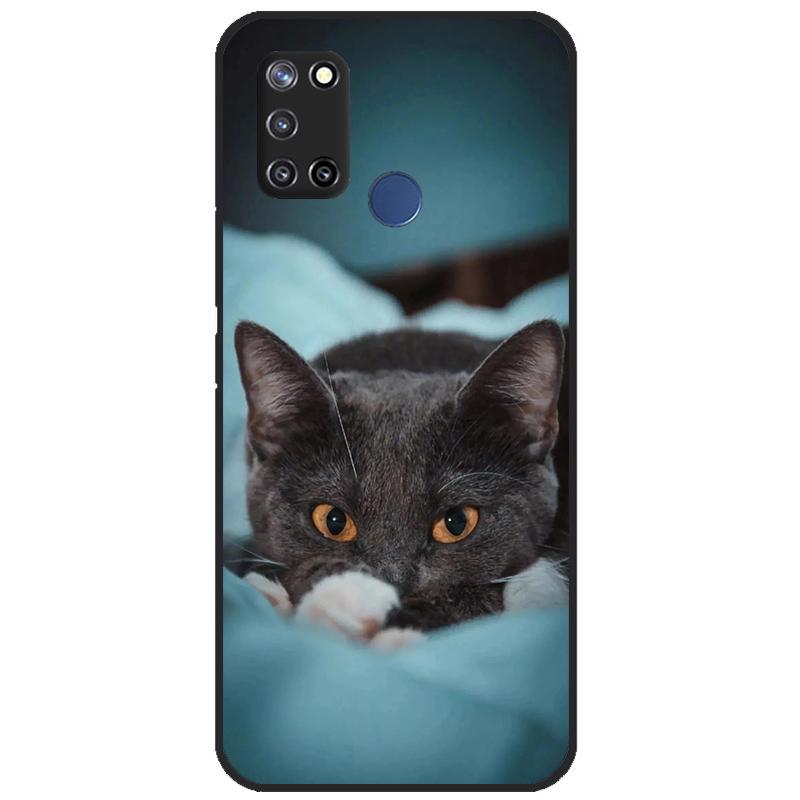 For OPPO Realme 7i Case Sunset Soft Silicon TPU Back Cover For OPPO Realme 7i 7 i RMX2103 Phone Cases Fundas Realme7i Bumper 6.5