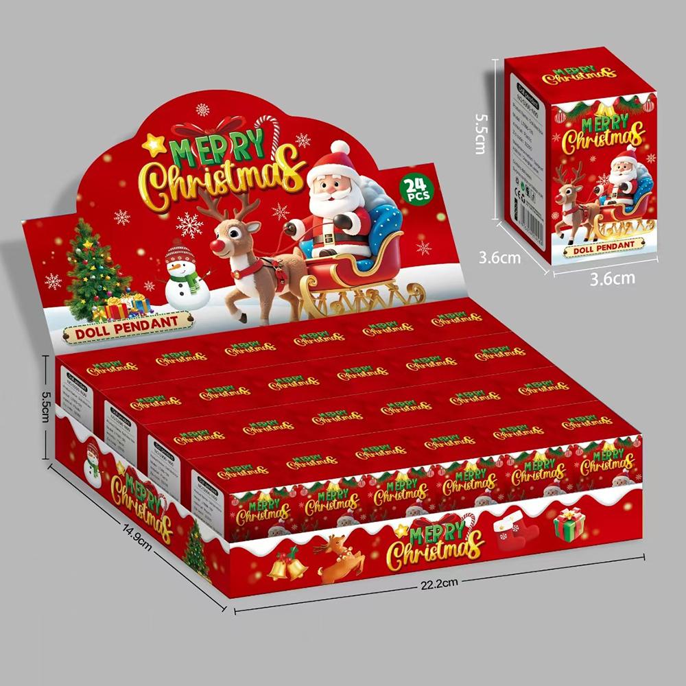 Christmas Advent Calendar Presents Gift Box Decorations  New Gifts Figurine Things For Diy Christmas Calendar Funny Gifts