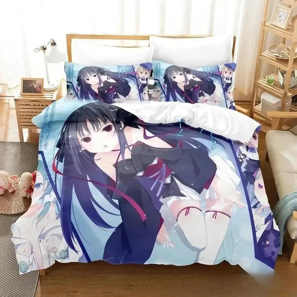 3D Anime Unbreakable Machine-Doll Bekväm Täcke Örngott Sängklädesset Barn Sovrumsdekoration Hemtextil