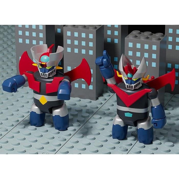 Good Smile Company BRICKROID Great Mazinger, Non-Scale Figure, Red & Silver, -5cm