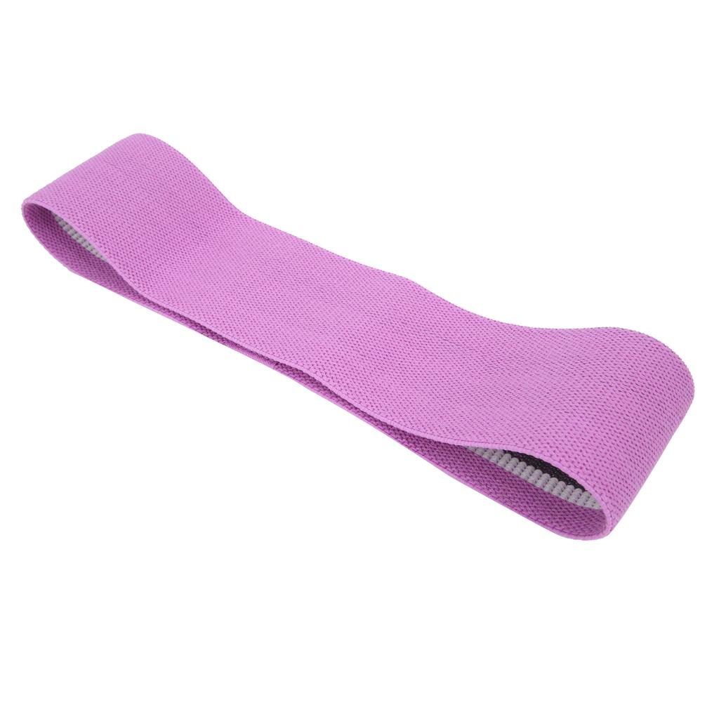 Yoga Hip Resistance Band Set Portable Fitness Elastic Band Women Squat Loop Body BuildingPurple