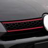 Car Exterior Decor Front Hood Grille Decals Car Strip Sticker Decoration for Golf 6 7 Auto Parts