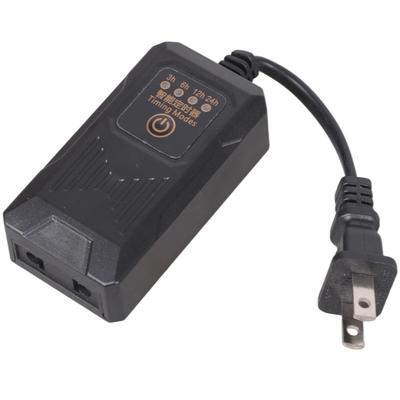 Auto On/Off Timers Plugs 3H 6H 12H 24H Setting 100W For Home Appliances Lights Hydroponics