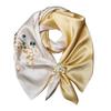 Suzhou Hand Embroidery Silk Scarf Set Double-sided Mulberry With Buckle New Chinese Style All Season