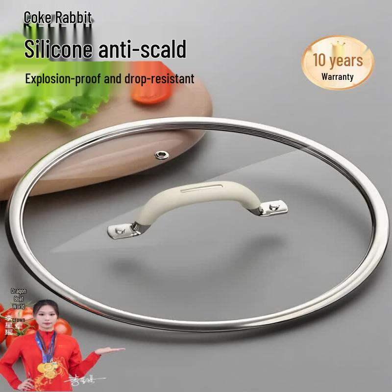 Universal Tempered Glass Pot Lid