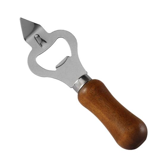 

Стальная открывалка для бутылок с эргономичной ручкой Открывалка для винных бутылок Сниматель крышек от пива A