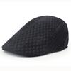 Unisex Summer Retro Beret Hat Hollow Mesh Breathable Front Hat Flat Sun Cap for Men Women Outdoor Casual Travel Golf Fishing Cap