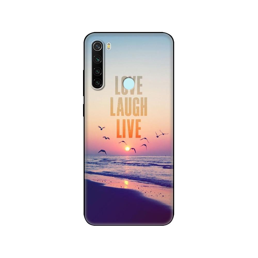 Für xiaomi Redmi Note 8T Hülle, Weiche Silikonhülle für xiaomi Redmi Note 8 Hülle T Fundas auf Redmi NOTE 8 PRO Coque schwarzes TPU-Case