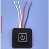 3.7~12V Heated Vest Pants Gloves Electric Heating Waistband DIY Temperature Controllers Rheostat Switch Silicone Button Switches