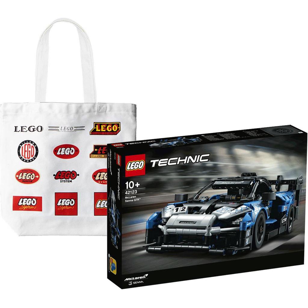 LEGO Technology Mechanical Set McLaren Sena GTR Racing, Sports Car Hobby Model Building Blocks 830 42123