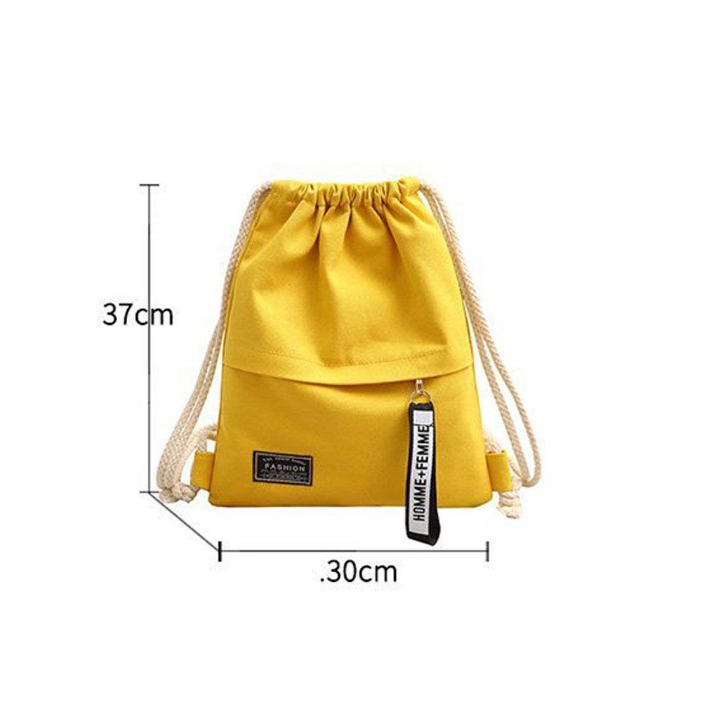 drawstring knapsack