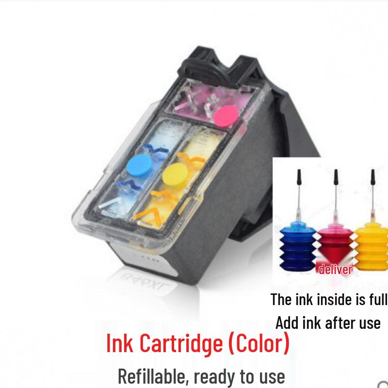 Refillable Color Cartridge for Canon Printer