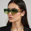 Vintage New Fashionable High-end Women Sunglasses with Golden Leopard Decoration Trendy Items for Women Sunglasses UV400
