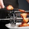 Stainless Steel Oven Grill Cage Rotating Grill Skewers Heat-Resistant Non-Stick Kebab Maker Machine Air Fryer Electric Oven Tool