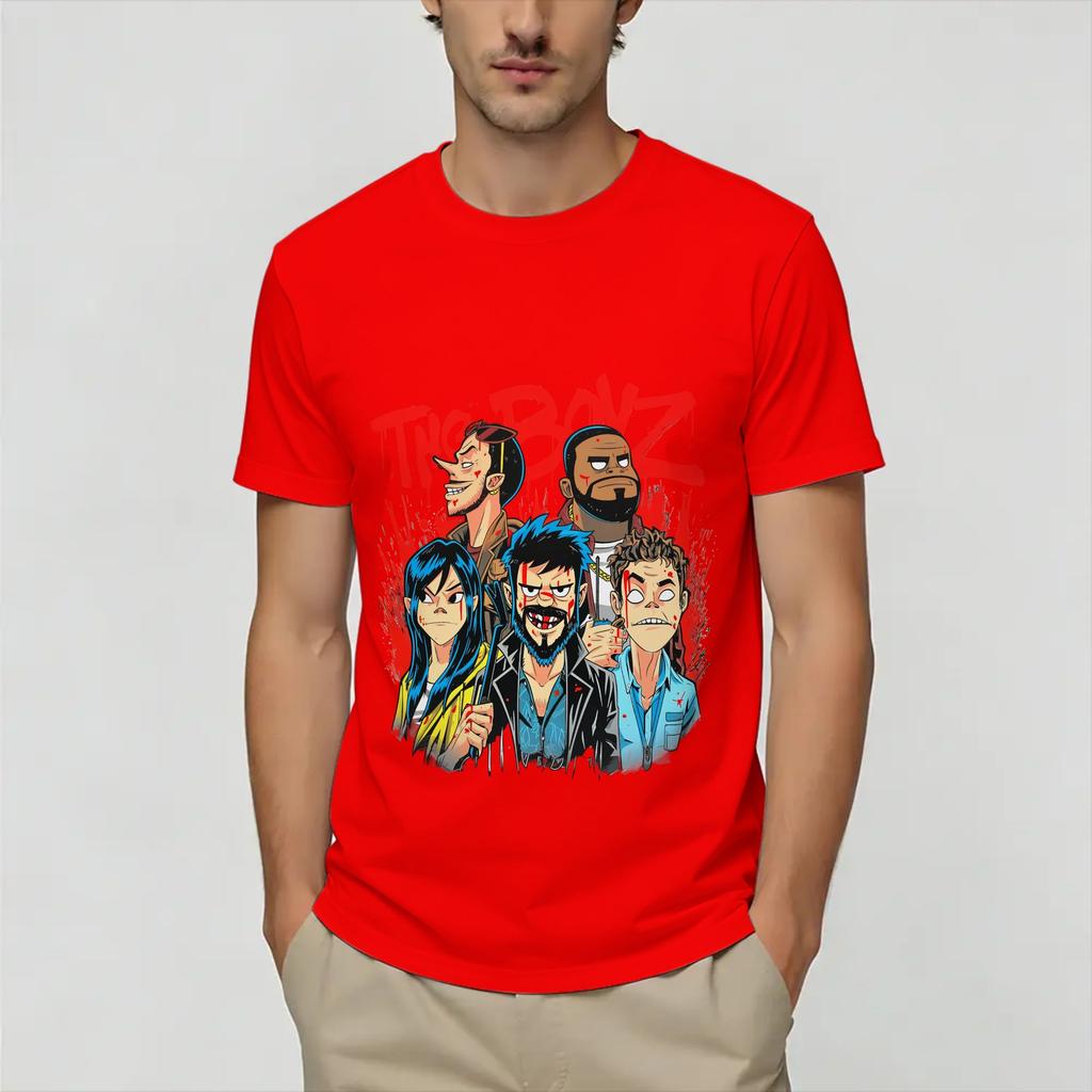 The Boys Meme T Shirt Unisexs Cotton Funny TShirt Crew Neck Tees Short Sleeve Tops Plus Size