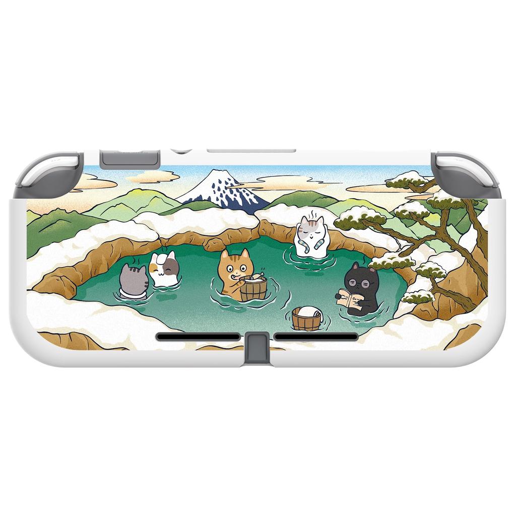 Custom Protective Case Compatible with PlayVital Switch Case Cover Compatible with Switch Protective Cover for Switch Lite Entering a Hot (soft) Lite,