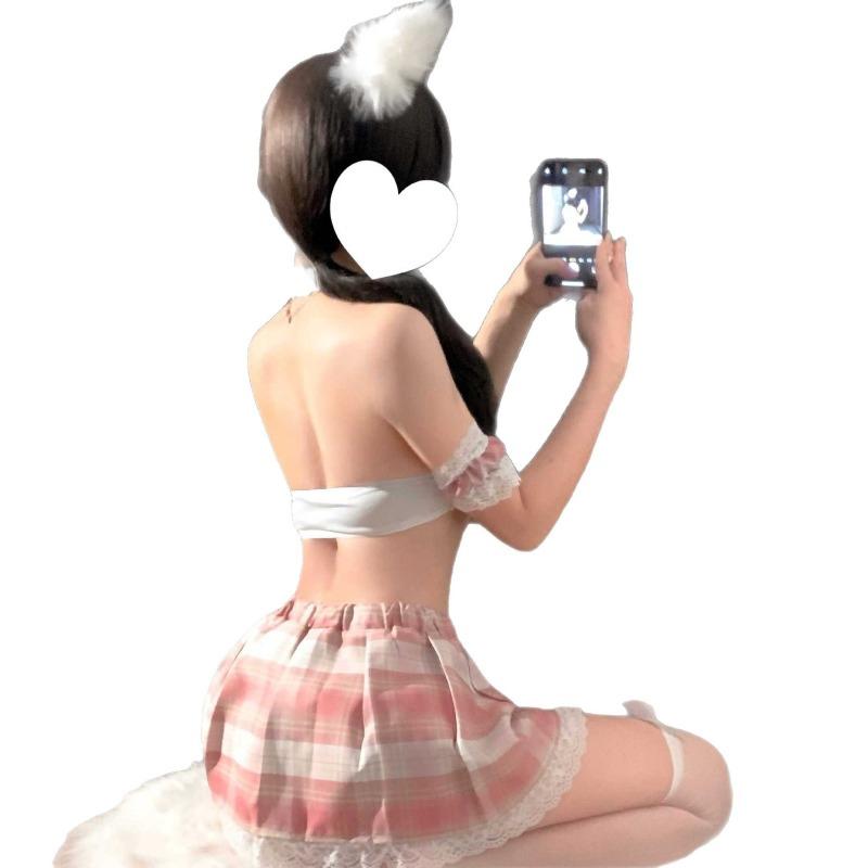 Lingerie College Style J Split Suit Sexy Student Uniform Cosplay Lolita Pure Lust Cute Woman