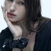 XND Stud Scrunchie_Black