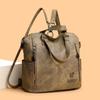 Large-capacity Double-shoulder Bag, Stylish, Casual, Simple and Retro Single-shoulder Crossbody Bag, Backpack