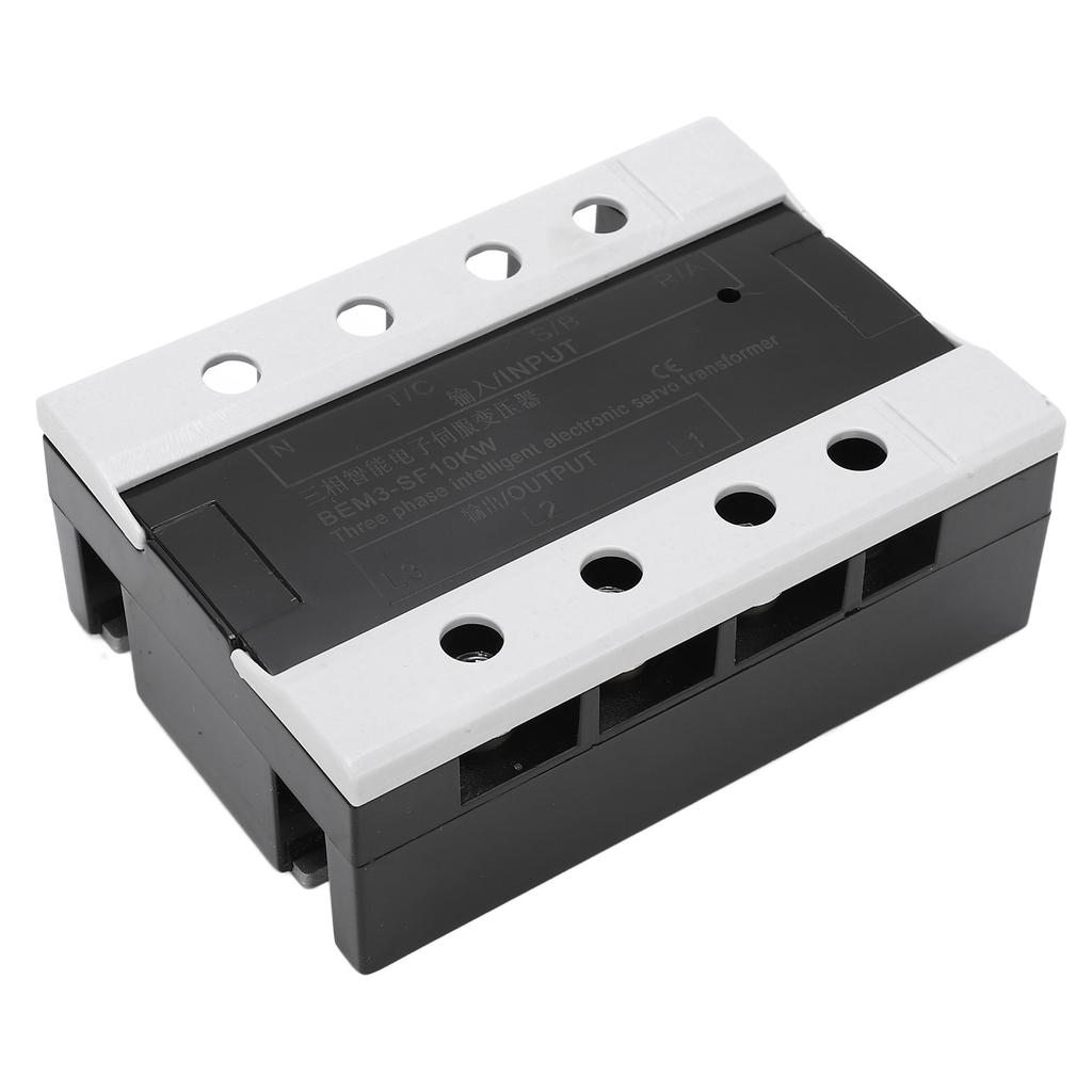 3 Phase Servo Transformer 10KW Electronic Voltage Converter 360‑420V Input 200‑230V Output