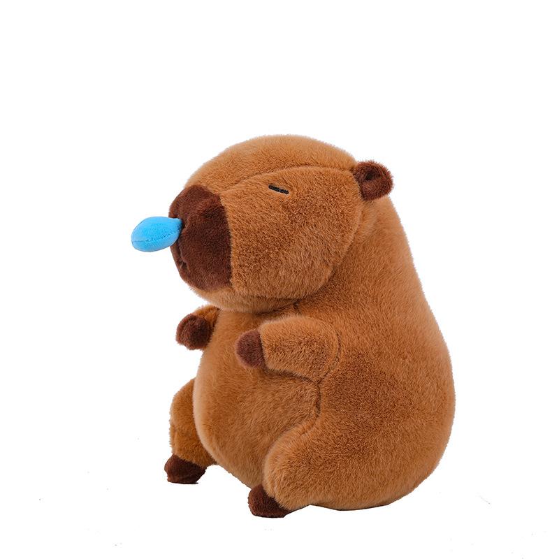 Snot Capybara Plüschtier Kissen Puppe Puppe süße Stoffpuppe Geburtstagsgeschenk für Freundin