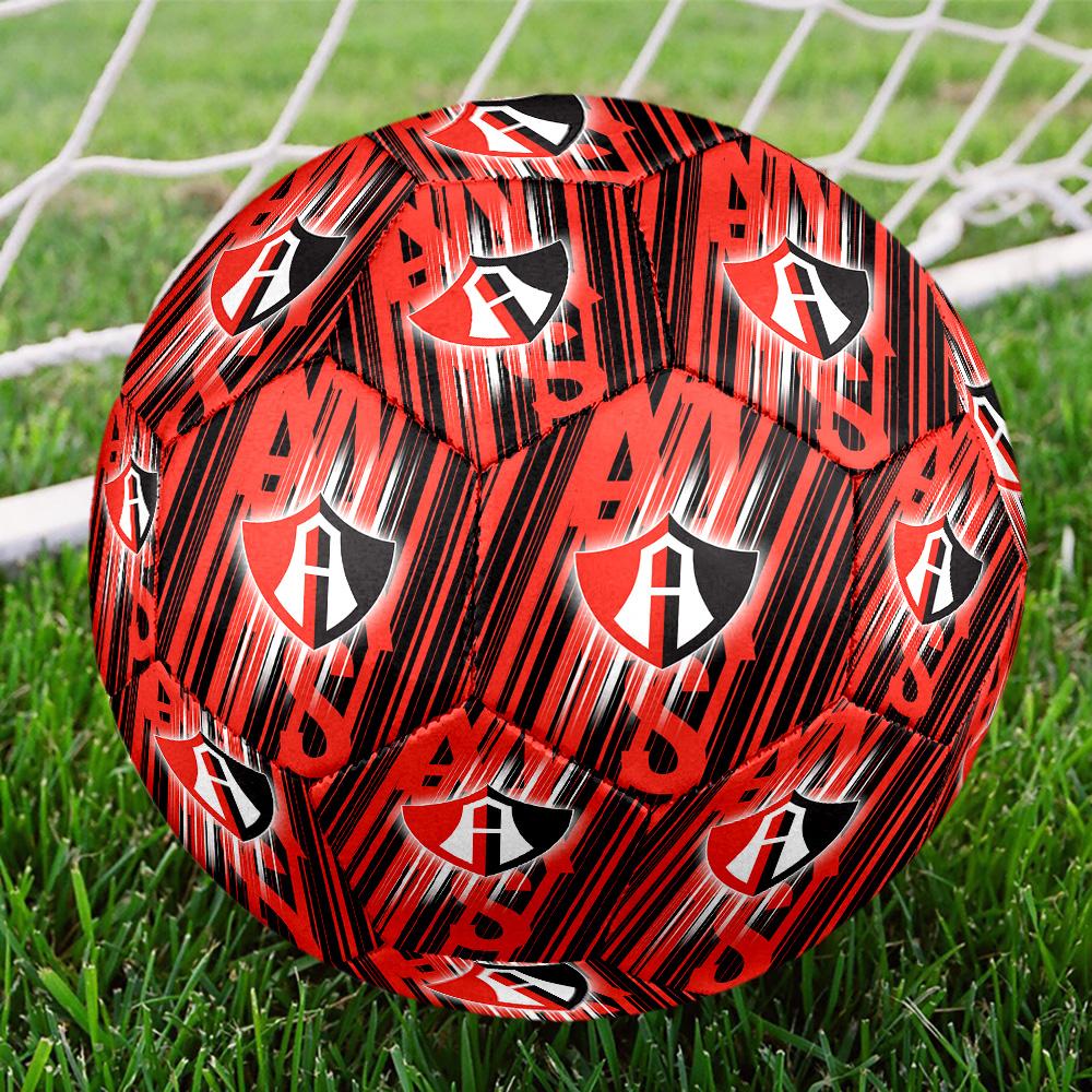 Atlas FC Indoor Soccer Ball Size 5 Colorful All Ages Machine Stitched PVC Competition Ready Durable High-Bounce