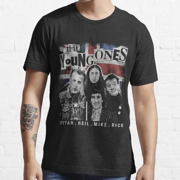 The Young Ones, Vyvyan bastard, comedy Essential T-Shirt XXL