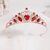 1Pcs Shining Bride Princess Tiara Hair Crown Crown Hair Accessory  Bridal Hair Accessories