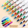 9pcs Opaque Stackable Acrylic Markers,Soft Tip Paint Pens for Rock, Canvas & Art, , Suitable for Christmas Gift Giving
