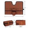 Cocktail Set Carry Bag Portable Folding Roll Strap Professional Mixology Bartender Bag for Camping Outdoor