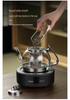 Heat-Resistant Glass Teapot: Induction Cooktop-Ready Kettle for Boiling Water and Brewing Tea