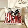 Brand RRhude Cushion Cover Pillow Case Antidustmite Pillowcase Silky Short Plush Sofa Cushion Cover Hot