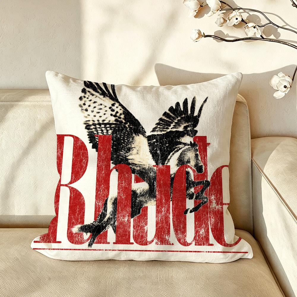 Brand RRhude Cushion Cover Pillow Case Antidustmite Pillowcase Silky Short Plush Sofa Cushion Cover Hot