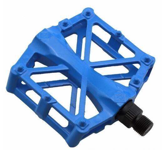 

1 пара новых велосипедных педалей из алюминиевого сплава, велосипедная педаль MTB, шоссейный велосипед, герметичные 3 подшипника, педали для BMX, сверхлегкие детали велосипеда синий