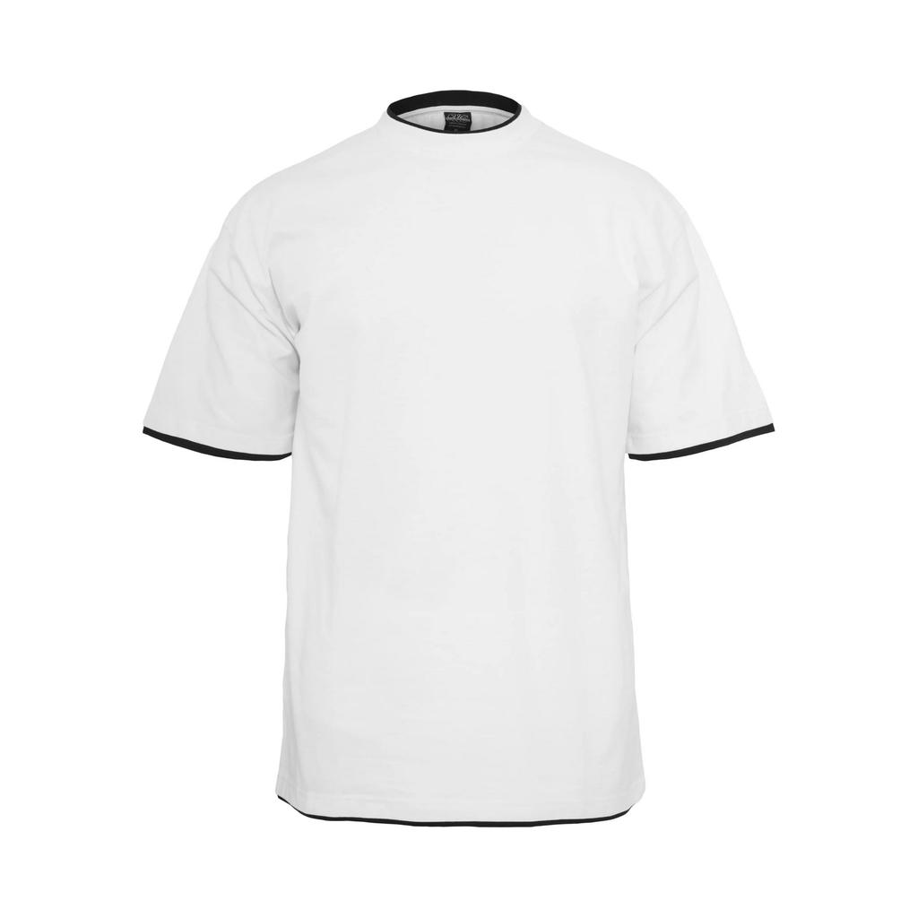 Urban Classics Mens Contrast Detail Tall T-Shirt