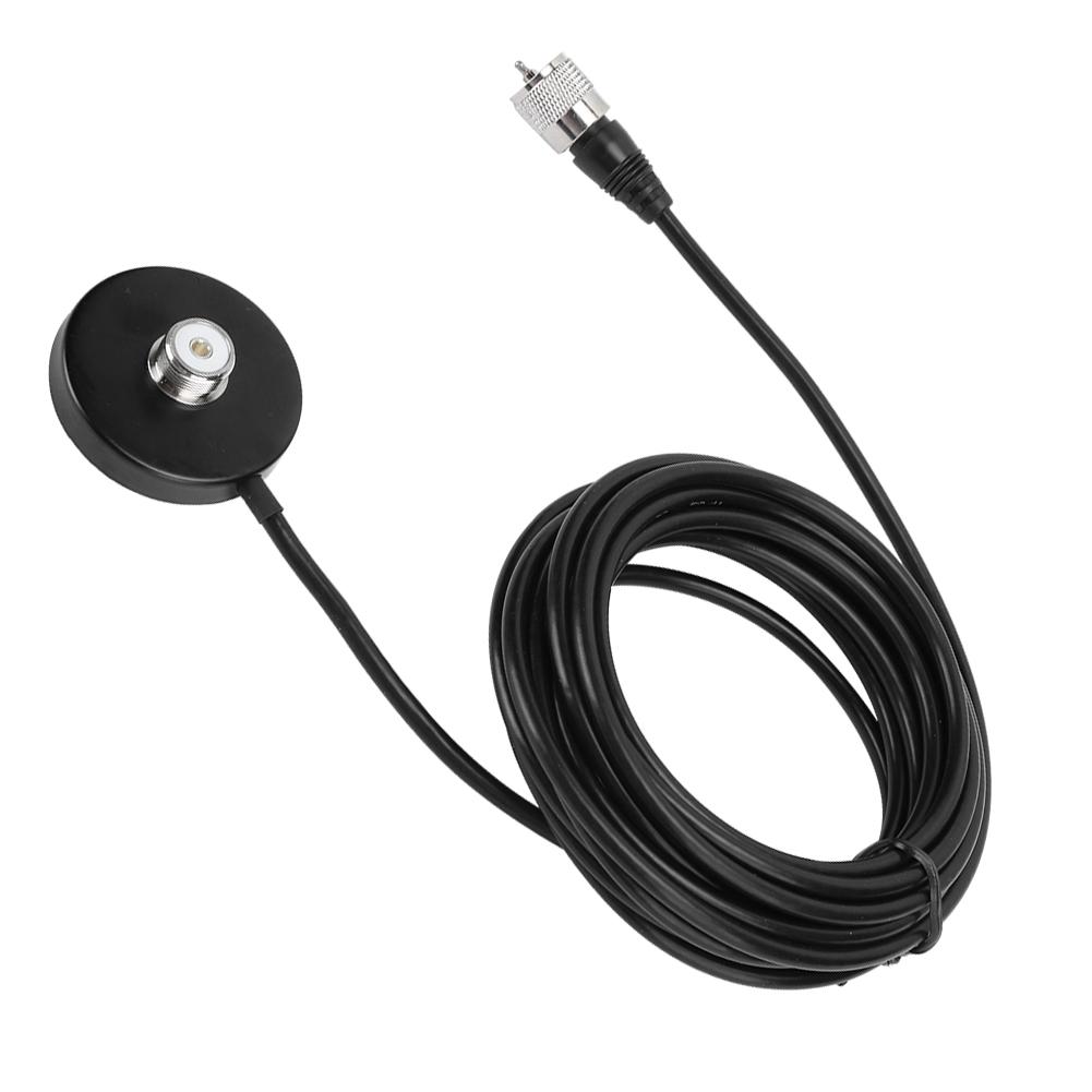 Antenă radio mobilă pentru vehicul Base magnetică Sucker Magnet Mount Base Cable pentru radio auto